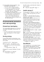 Preview for 11 page of Siemens SN65ZX19CE Information For Use