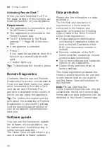 Preview for 40 page of Siemens SN65ZX56CS Information For Use