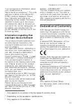 Preview for 61 page of Siemens SN65ZX56CS Information For Use