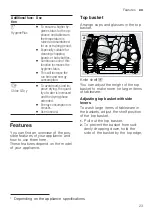 Preview for 23 page of Siemens SN67ZX48DM User Manual