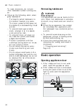 Preview for 36 page of Siemens SN67ZX48DM User Manual