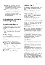 Preview for 11 page of Siemens SN75ZX10CE User Manual