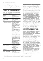 Предварительный просмотр 64 страницы Siemens SN87YX01CE User Manual