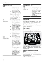 Предварительный просмотр 22 страницы Siemens SN97T800CE User Manual