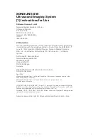 Preview for 2 page of Siemens SONOLINE G50 Instructions For Use Manual