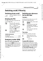 Предварительный просмотр 19 страницы Siemens SP65 User Manual