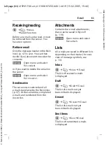 Предварительный просмотр 63 страницы Siemens SP65 User Manual