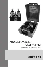 Preview for 1 page of Siemens SPD4tel User Manual