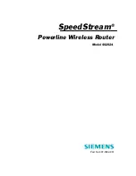 Siemens SpeedStream SS2524 Owner'S Manual preview