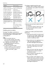 Предварительный просмотр 32 страницы Siemens SR53HS28KE User Manual