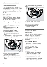 Предварительный просмотр 56 страницы Siemens SR53HS28KE User Manual