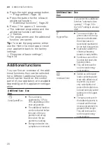 Preview for 20 page of Siemens SR63EX28ME User Manual