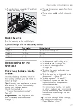 Preview for 23 page of Siemens SR93EX20MG Information For Use