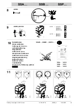 Предварительный просмотр 3 страницы Siemens SSA Series Mounting Instructions