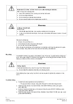 Preview for 6 page of Siemens SSA911.01ZB Manual