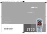 Siemens ST55 User Manual preview