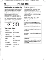 Предварительный просмотр 78 страницы Siemens ST60 Operating Instructions Manual