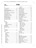 Предварительный просмотр 116 страницы Siemens SX1 User Manual