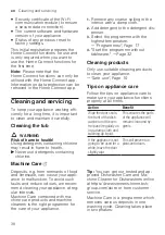 Preview for 38 page of Siemens SX63E800BE User Manual