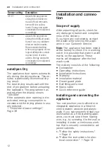 Preview for 12 page of Siemens SX65EX68CE User Manual