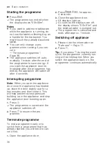 Preview for 36 page of Siemens SX65ZX49CE User Manual