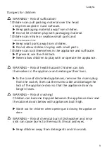 Preview for 9 page of Siemens SX67ZX02CE User Manual