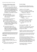 Preview for 12 page of Siemens SX67ZX02CE User Manual