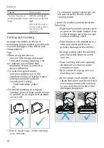 Preview for 36 page of Siemens SX67ZX02CE User Manual