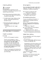 Preview for 37 page of Siemens SX67ZX02CE User Manual