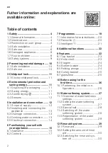 Preview for 2 page of Siemens SX85Z801BE Information For Use