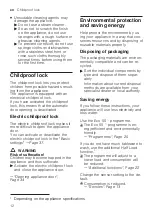 Предварительный просмотр 12 страницы Siemens SX95EX56CE User Manual