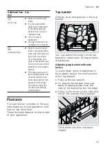 Предварительный просмотр 23 страницы Siemens SX95EX56CE User Manual