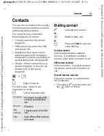 Предварительный просмотр 41 страницы Siemens SXG75 User Manual