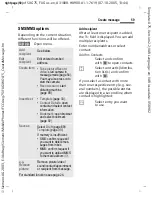 Предварительный просмотр 59 страницы Siemens SXG75 User Manual