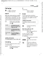 Предварительный просмотр 123 страницы Siemens SXG75 User Manual