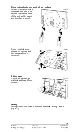 Предварительный просмотр 11 страницы Siemens Synco 900 Mounting And Commissioning