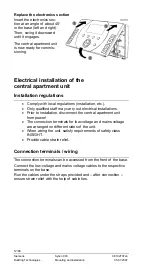 Предварительный просмотр 12 страницы Siemens Synco 900 Mounting And Commissioning