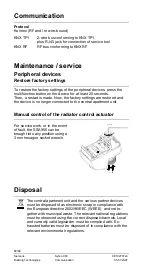 Предварительный просмотр 80 страницы Siemens Synco 900 Mounting And Commissioning