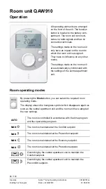 Preview for 80 page of Siemens Synco living Operating Instructions Manual