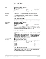 Предварительный просмотр 56 страницы Siemens Synco700 RMK770 Documentation Handbook