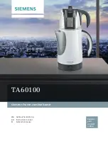 Siemens TA60100 Instruction Manual preview