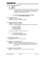 Preview for 99 page of Siemens TC12 Installation, Commissioning And Maintenance Handbook