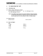 Preview for 148 page of Siemens TC12 Installation, Commissioning And Maintenance Handbook