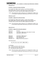 Preview for 194 page of Siemens TC12 Installation, Commissioning And Maintenance Handbook