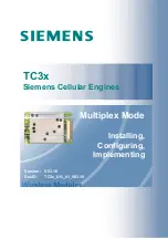 Siemens TC3 Series User Manual preview