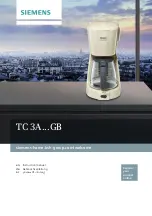 Siemens TC3A GB Series Instruction Manual preview