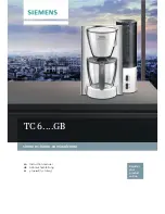 Siemens TC6....GB Instruction Manual предпросмотр