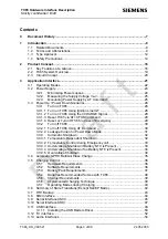 Предварительный просмотр 3 страницы Siemens TC65 Hardware Interface Description