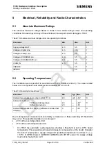 Preview for 70 page of Siemens TC65 Hardware Interface Description