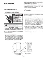 Siemens TCF2 Installation Instructions preview